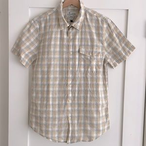 EUC Lucky Brand Seersucker Button Down Shirt! Sz. Small
